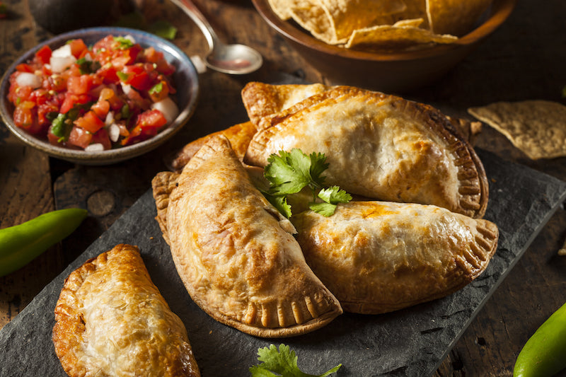 Hand Held: Chorizo And Sweet Potato Empanadas