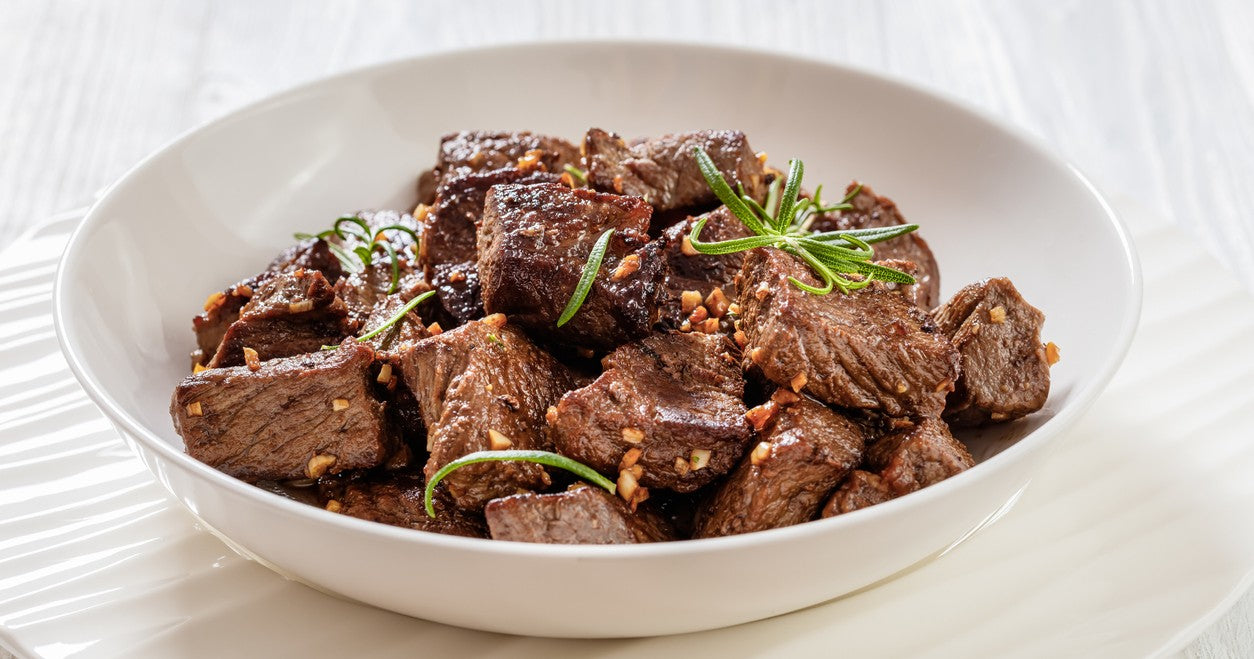 Garlic Butter Steak Bites