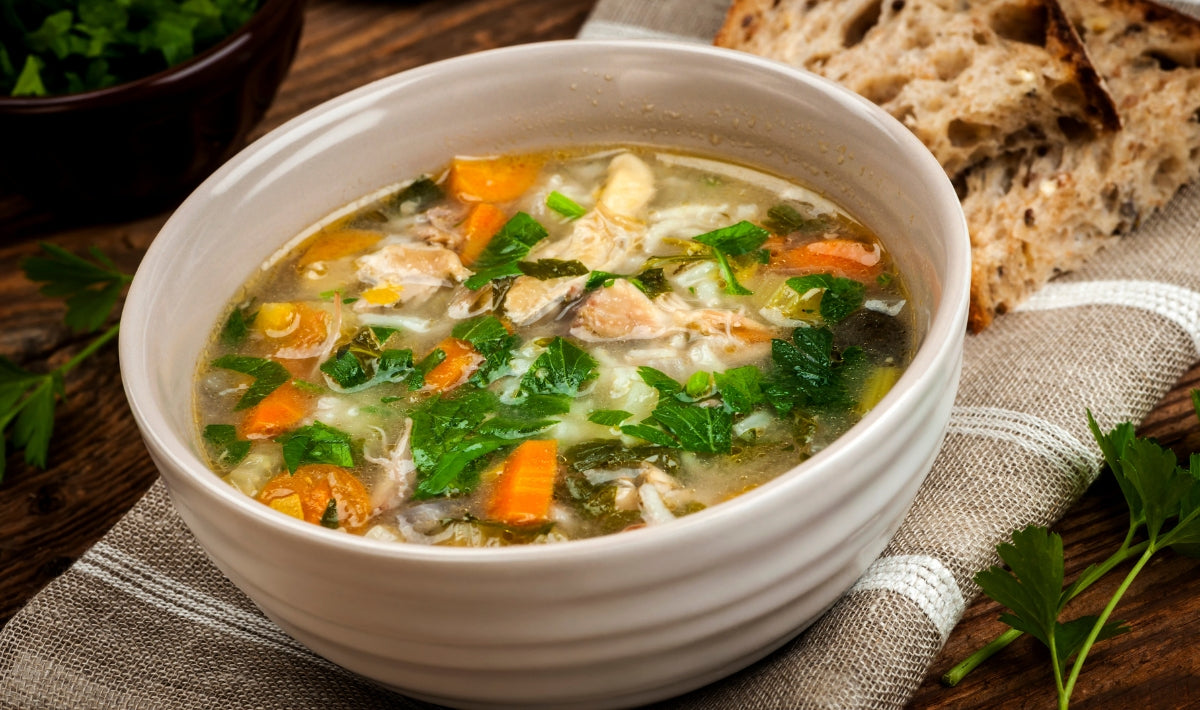 Cozy Chicken & Wild Rice Soup