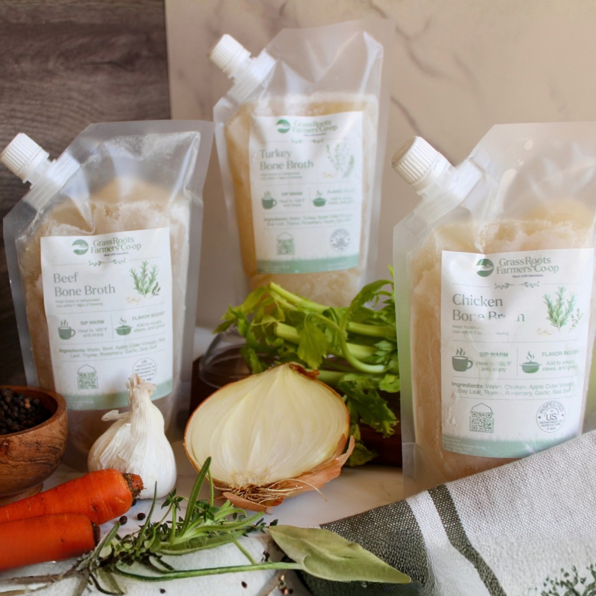 Pasture Raised Turkey Broth