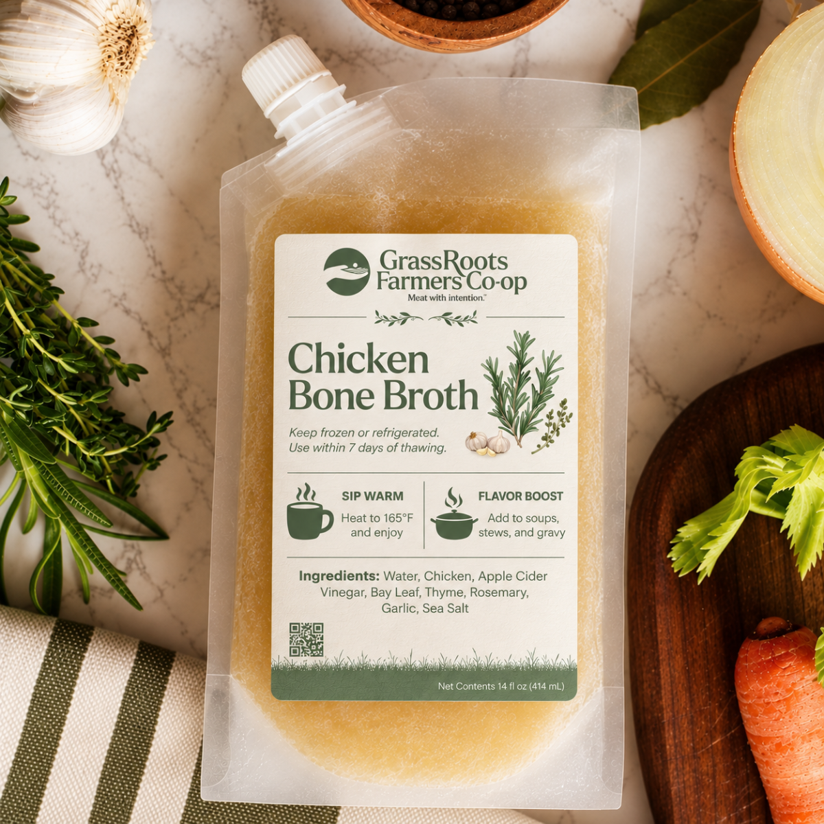 Pasture Raised Chicken Broth