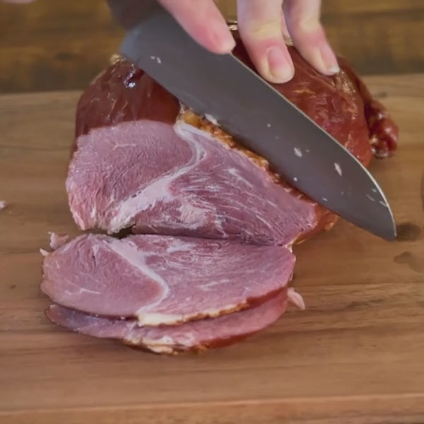 Pastured Hickory Smoked Charcuterie Ham, Sugar-Free