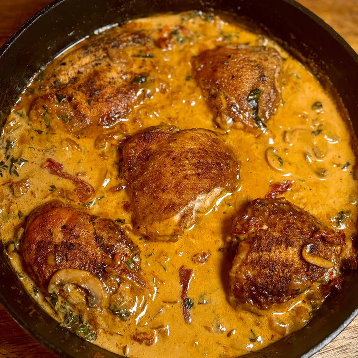Pasture Raised Chicken Thighs, Boneless